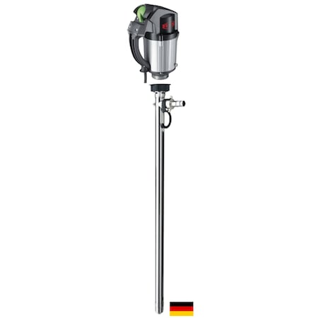 Flux Drum Pump, Stainless Steel, 60" Long, Exp Proof Motor, 120V, 60Hz, 1ph, 460 Watts Power. 24-ZORO0172
